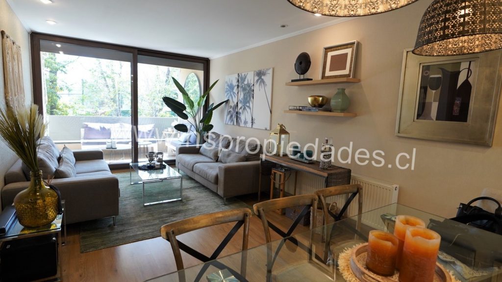 Se arrienda departamento en Vitacura , Amoblado